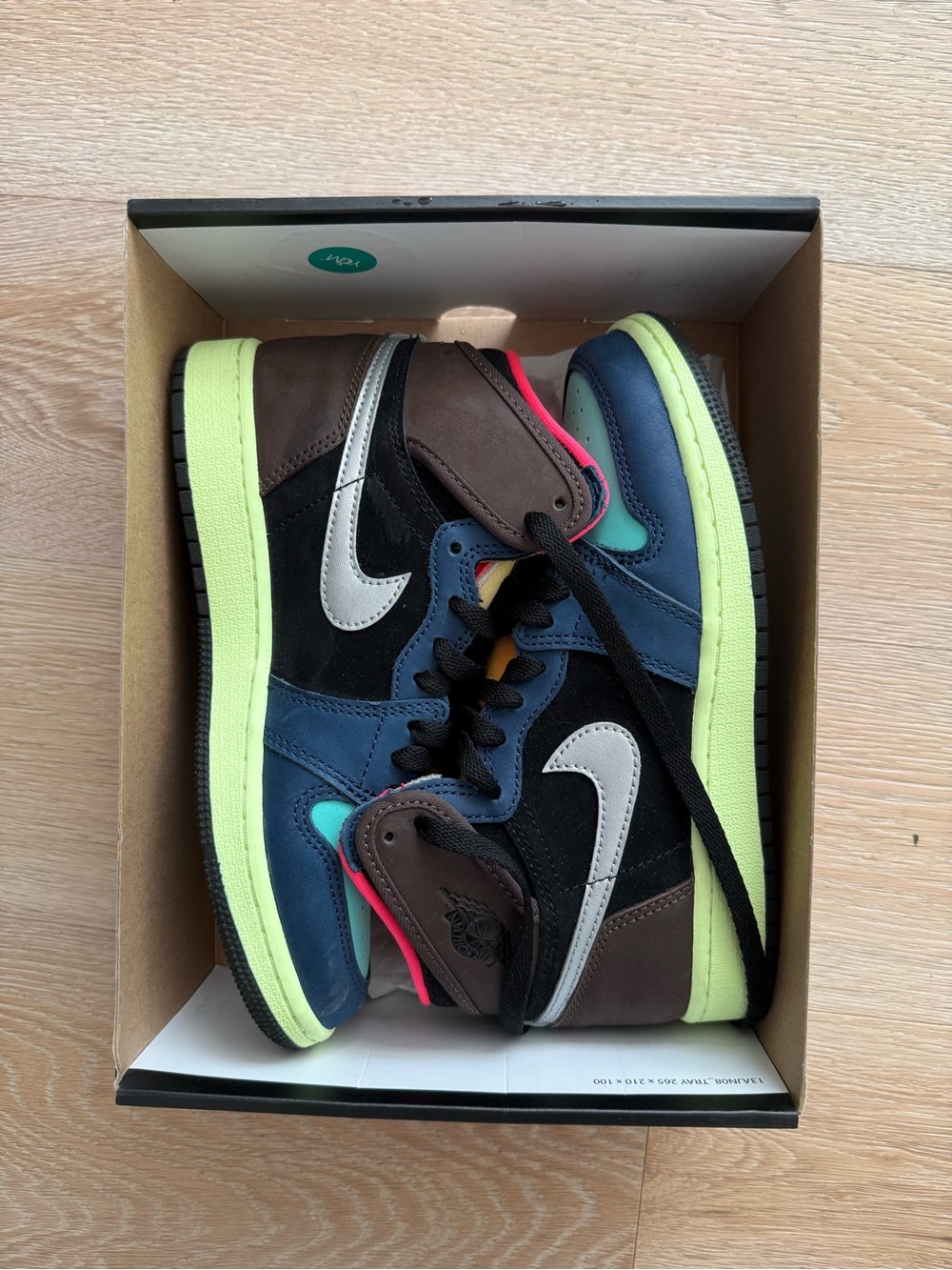 Tokyo biohack Jordan 1s 4.5Y
